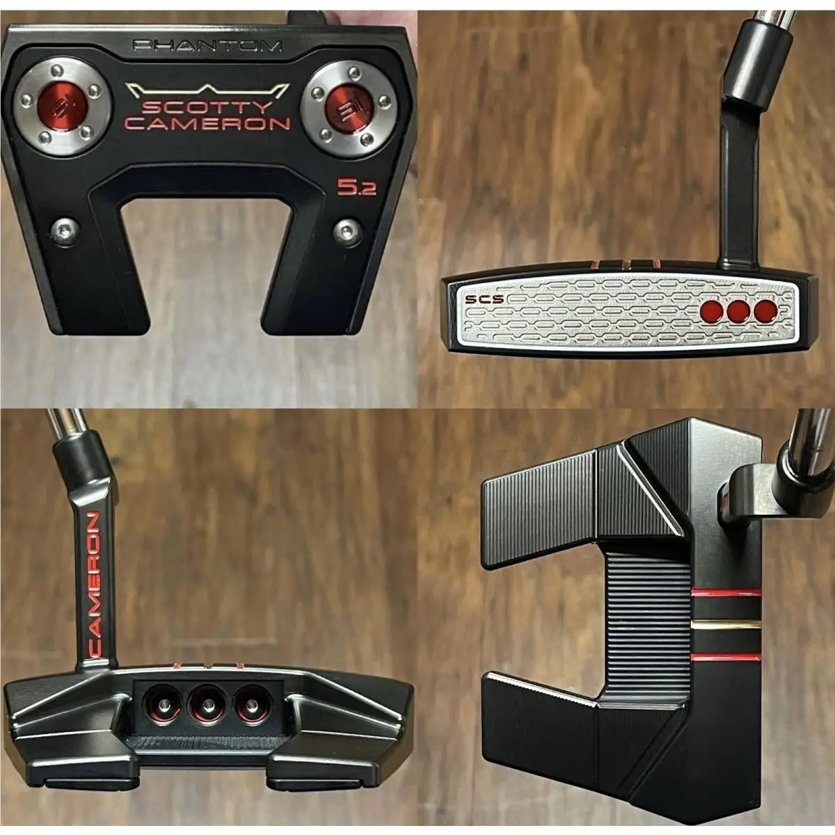 Scotty Cameron 2026 Phantom 5.2 Putter - - Xtreme Dark Finish - Sight Lines
