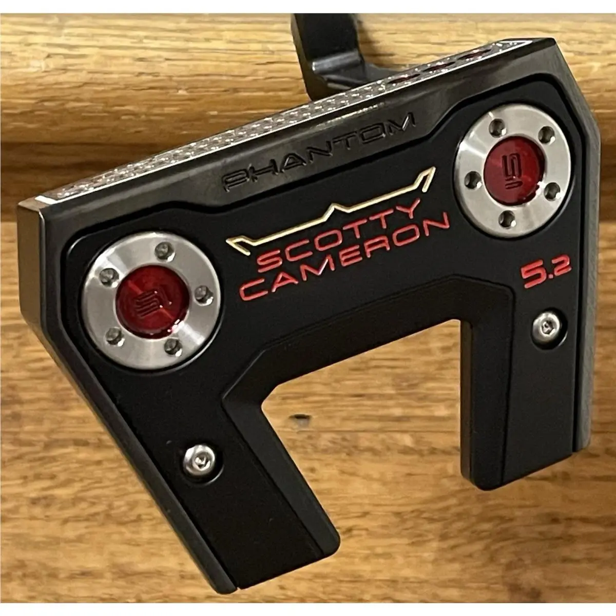 Scott  - Phantom 5.2 - 2026 - SCS - Xtreme Dark Finish - DLC - Red, Lie Angle: Black 0