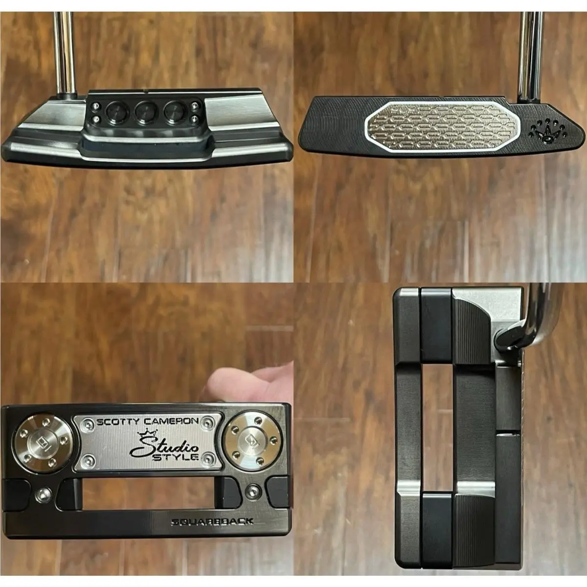 Scotty Cameron Studio Style Squareback Putter - - Xtreme Dark Finish - 35