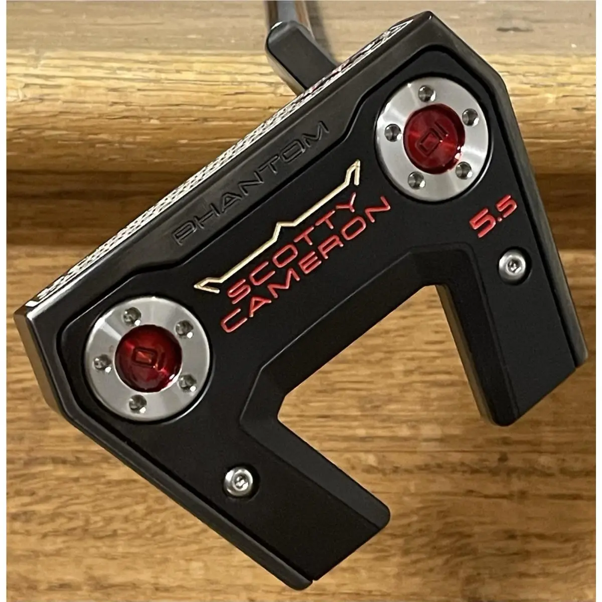 Scott  - Phantom 5.5 - 2026 - SCS - Xtreme Dark Finish - DLC - Red, Lie Angle: Black 0