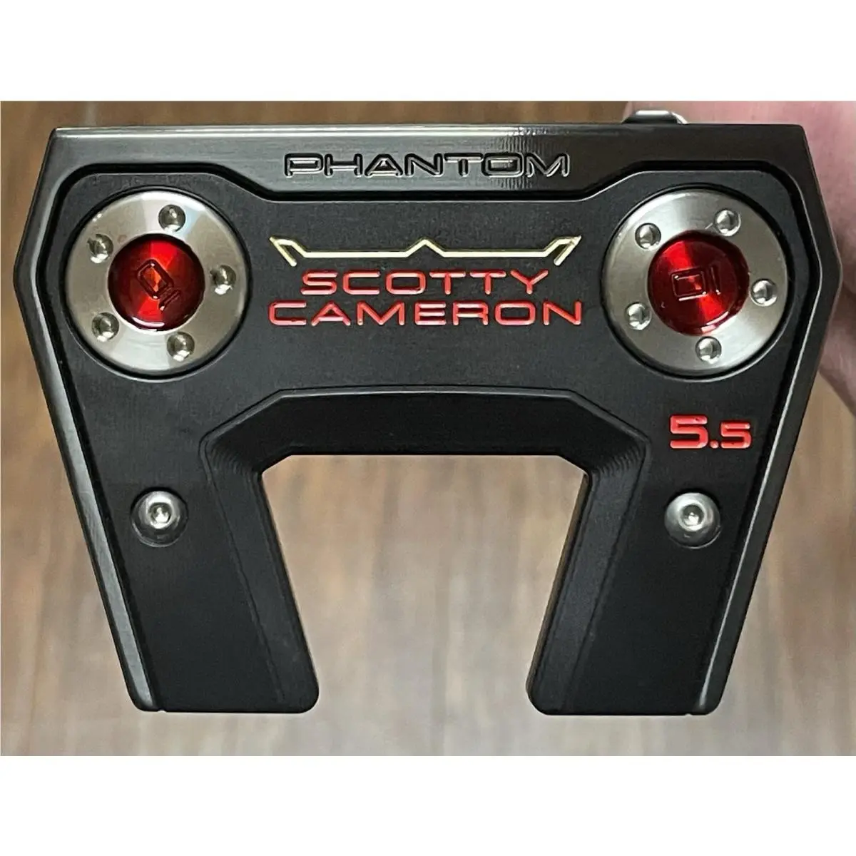 Scott  - Phantom 5.5 - 2026 - SCS - Xtreme Dark Finish - DLC - Red, Lie Angle: Black 2