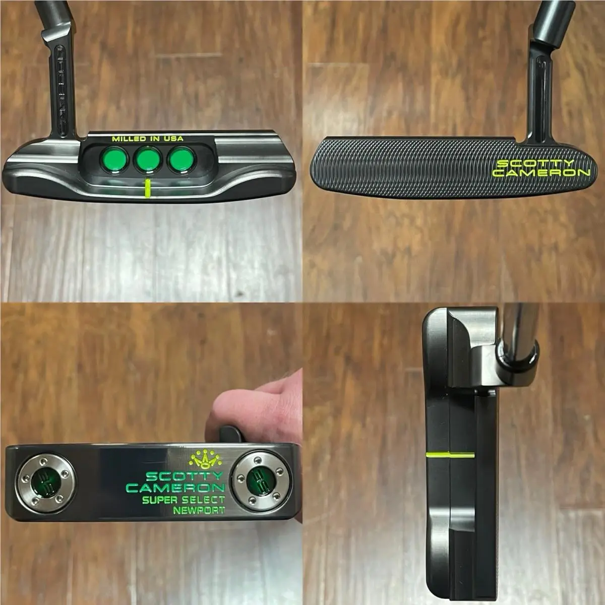 Scotty Cameron Super Select Port Putter - - Xtreme Dark Finish - Grn