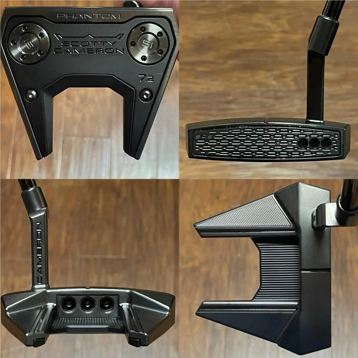 Scotty Cameron 2026 Phantom 7.2 Putter - - Xtreme Dark Finish - Murdered