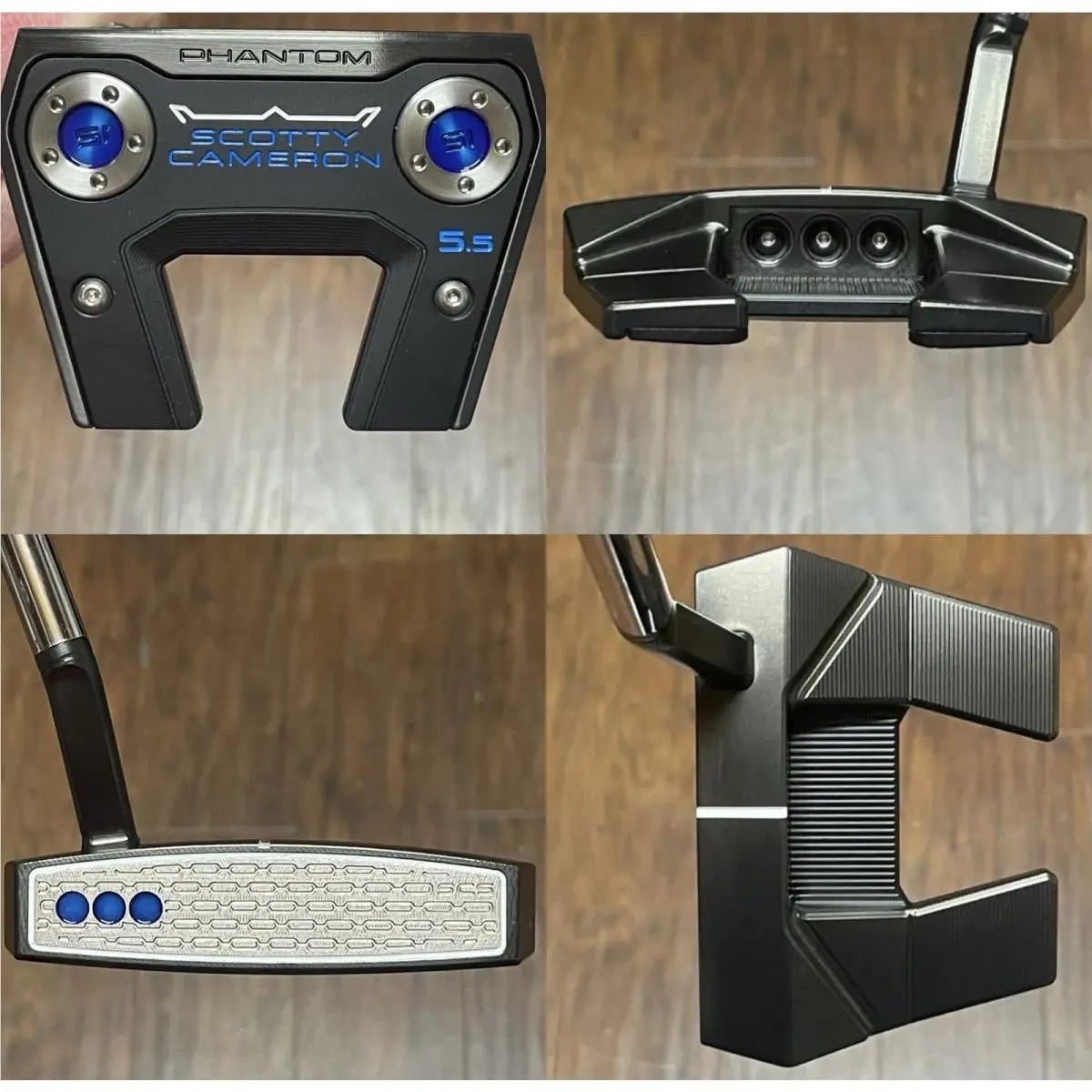 Scotty Cameron 2026 Phantom 5.5 Putter - LH - - Xtreme Dark Finish - Blu