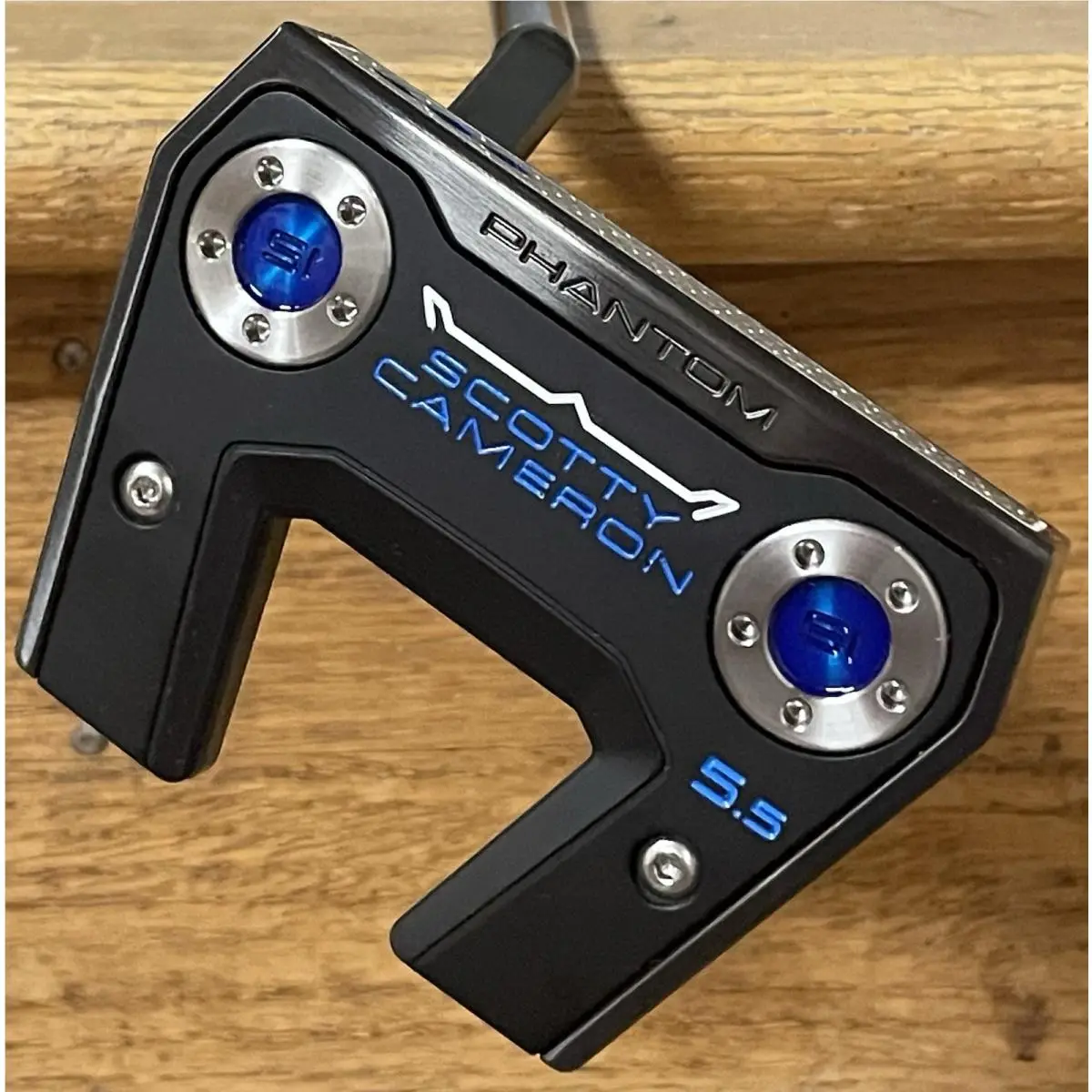 Scott  - Phantom 5.5 - 2026 - SCS - Xtreme Dark Finish - DLC - Blue, Lie Angle: Black 0