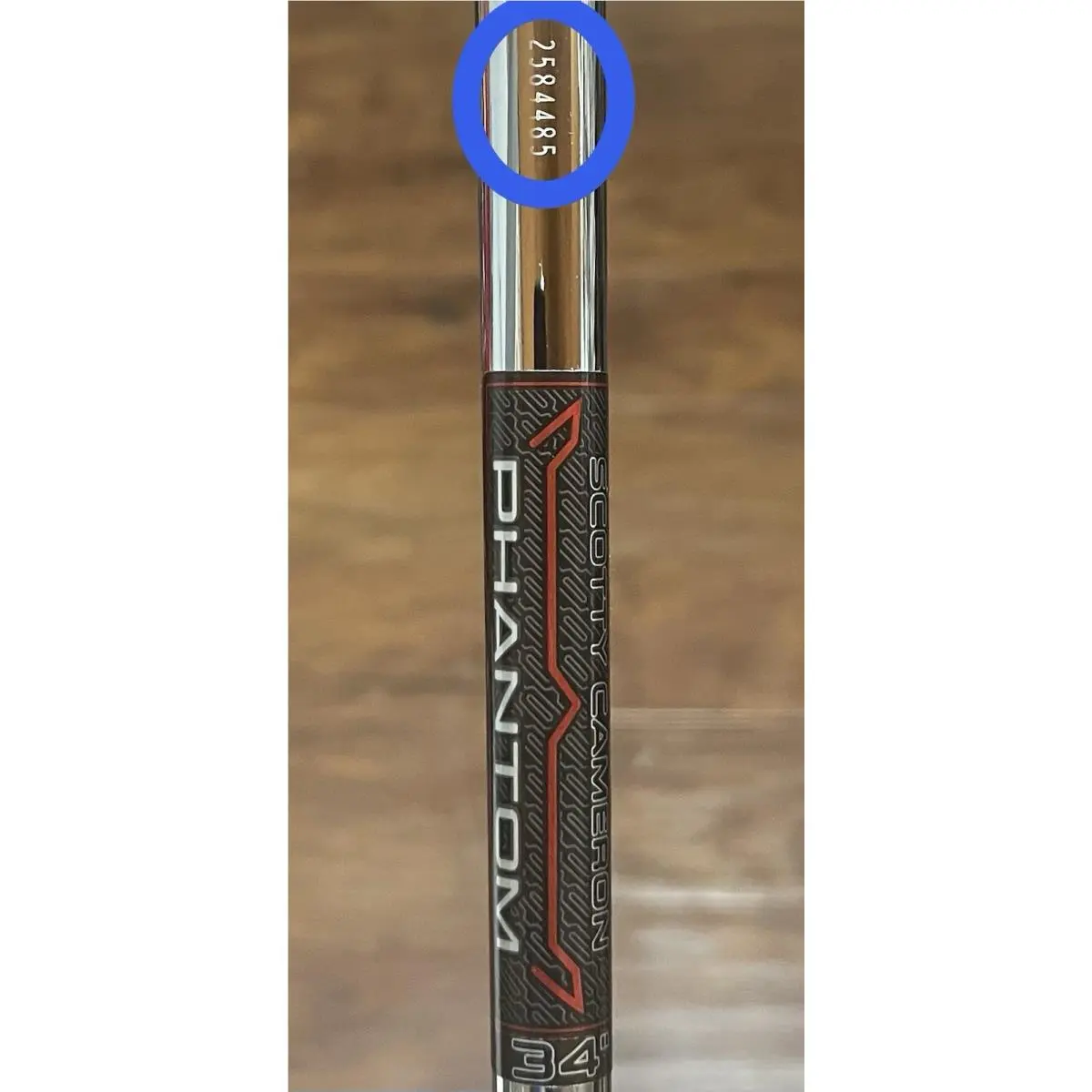 Scott  - Phantom 5.5 - 2026 - SCS - Xtreme Dark Finish - DLC - Blue, Lie Angle: Black 5