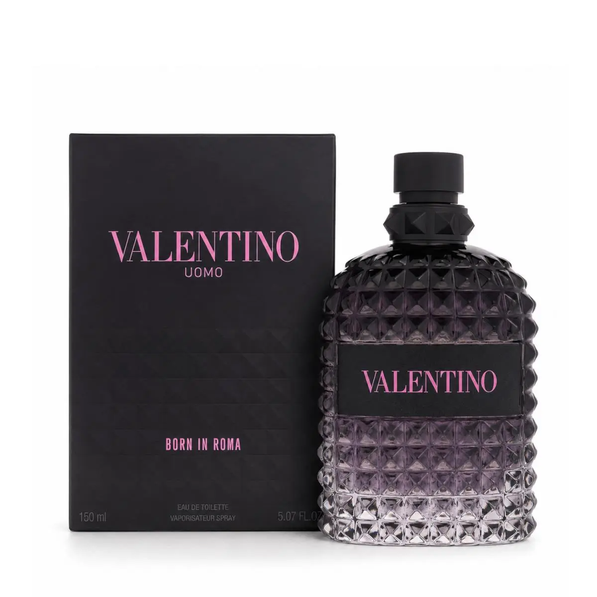 NP Valentino Uomo Born In Roma Men`s Eau de Toilette Spray 5.07 FL OZ 150 ML