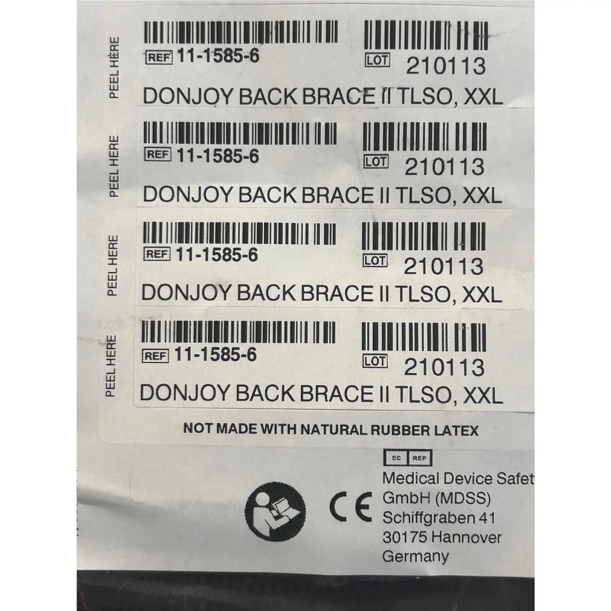 DonJoy  - II TLSO - TLSO - 11-1585-6 - Black 8