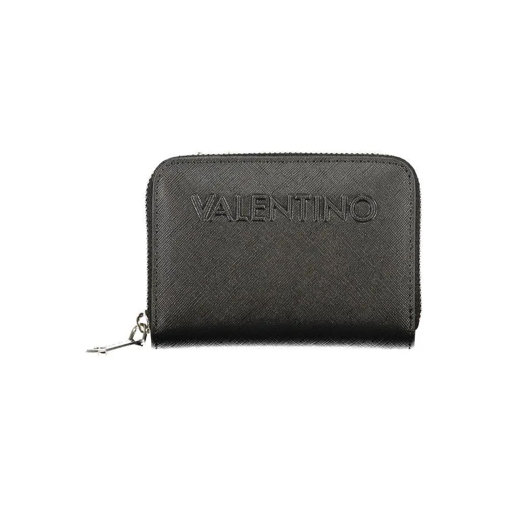 Mario Valentino Nero Poliuretano Women`s Wallet - VA-45919