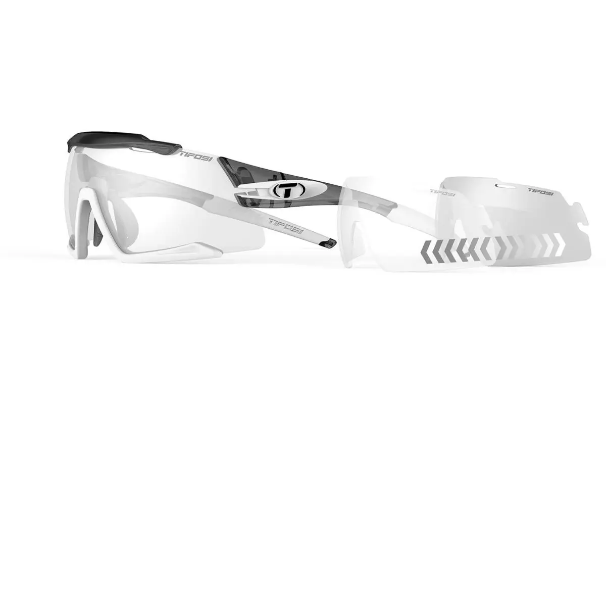 Optics Aethon Sunglasses Crystal Smoke Light Night Fototec by Tifosi