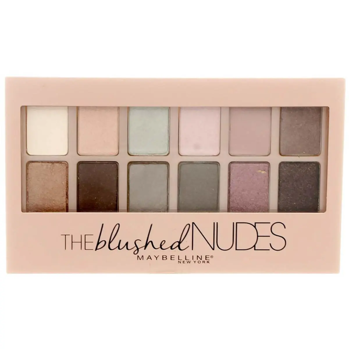 4 Pack Maybelline The Blushed Nudes Eyeshadow Palette 0.34 oz