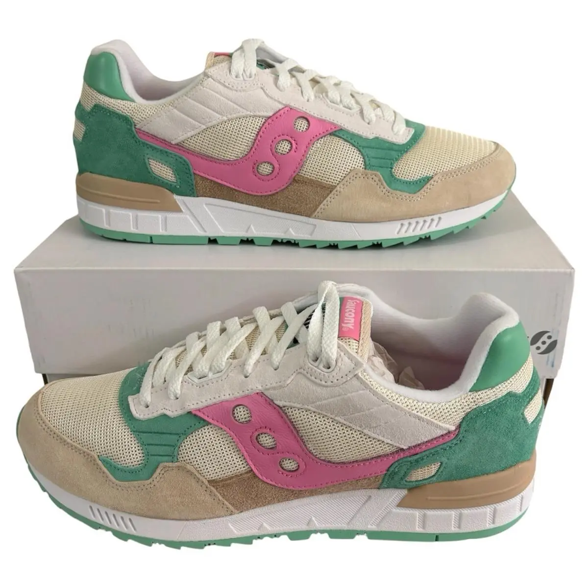 Saucony Shadow 5000 “beige Pink” Men’s Running Lifestyle Sneakers S70665-34
