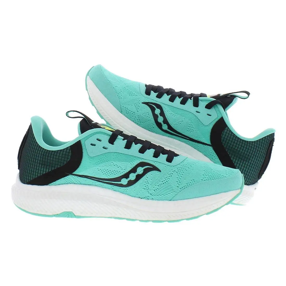 Saucony shoes - Teal/Black, Main: Blue 1