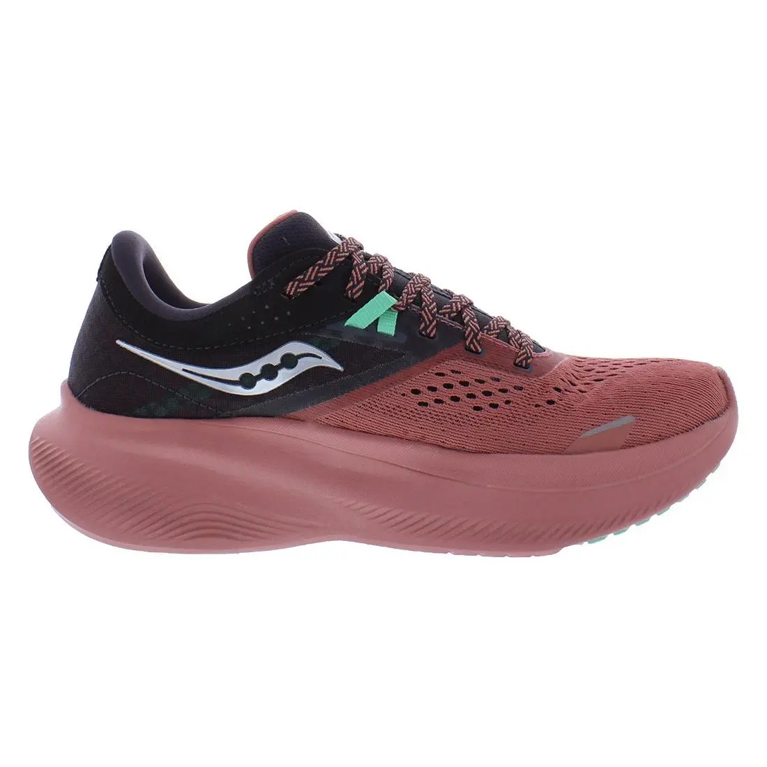Saucony shoes - Soot/Basalt, Main: Pink 1