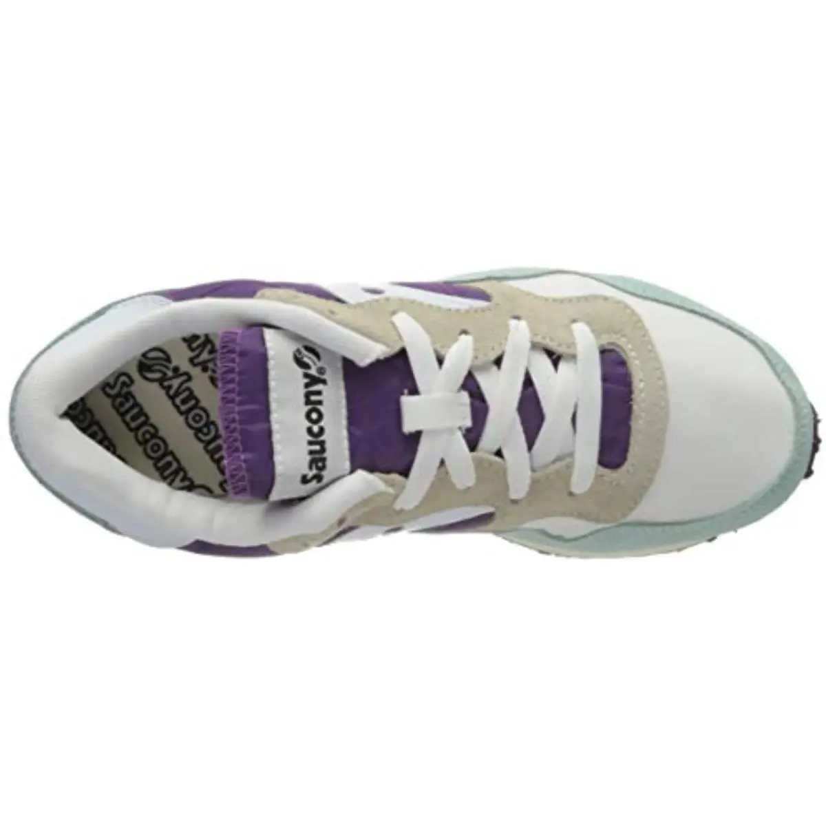 Saucony shoes - S60369 - S60369 - White / Purple / Lt Blue 10