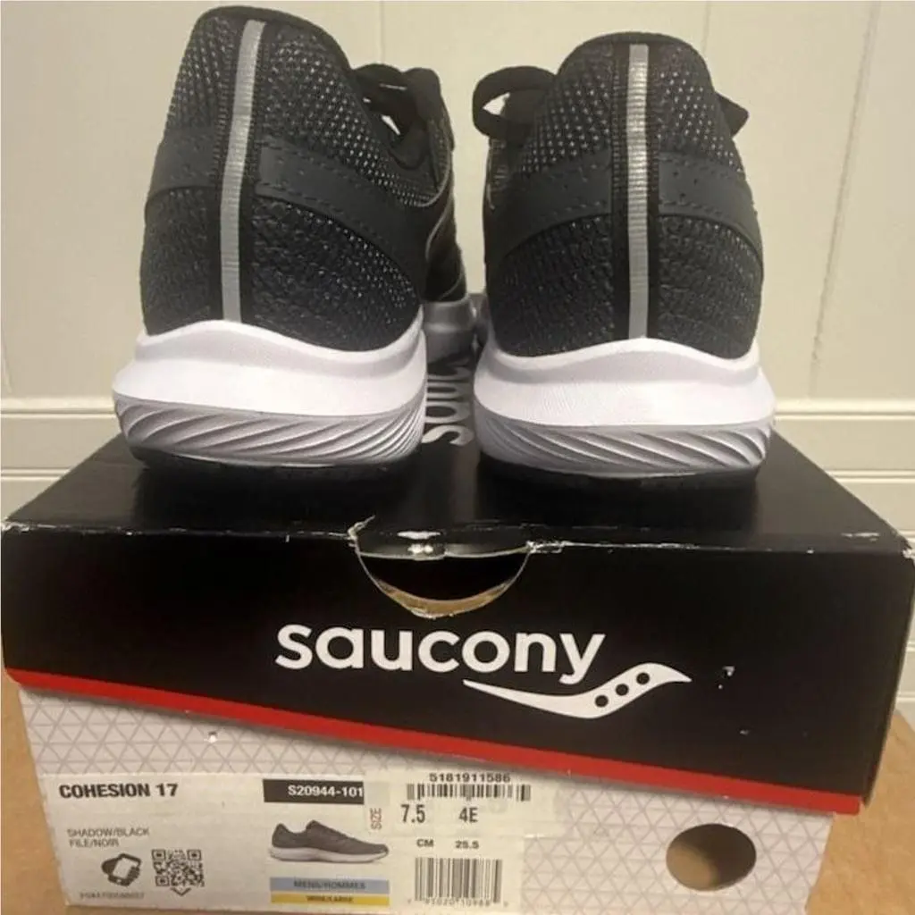 Saucony shoes - Saucony Cohesion 17 Wide - Cohesion Wide - S20944-101 - Gray 3