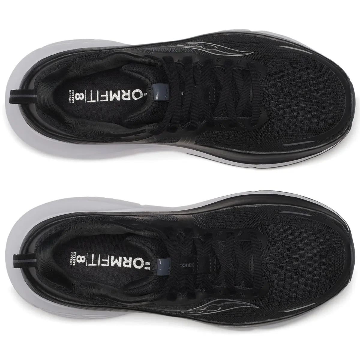 Saucony shoes - S10998S10999100 - S10998/S10999-100 - Black/White (UPC: 195020800560) 3