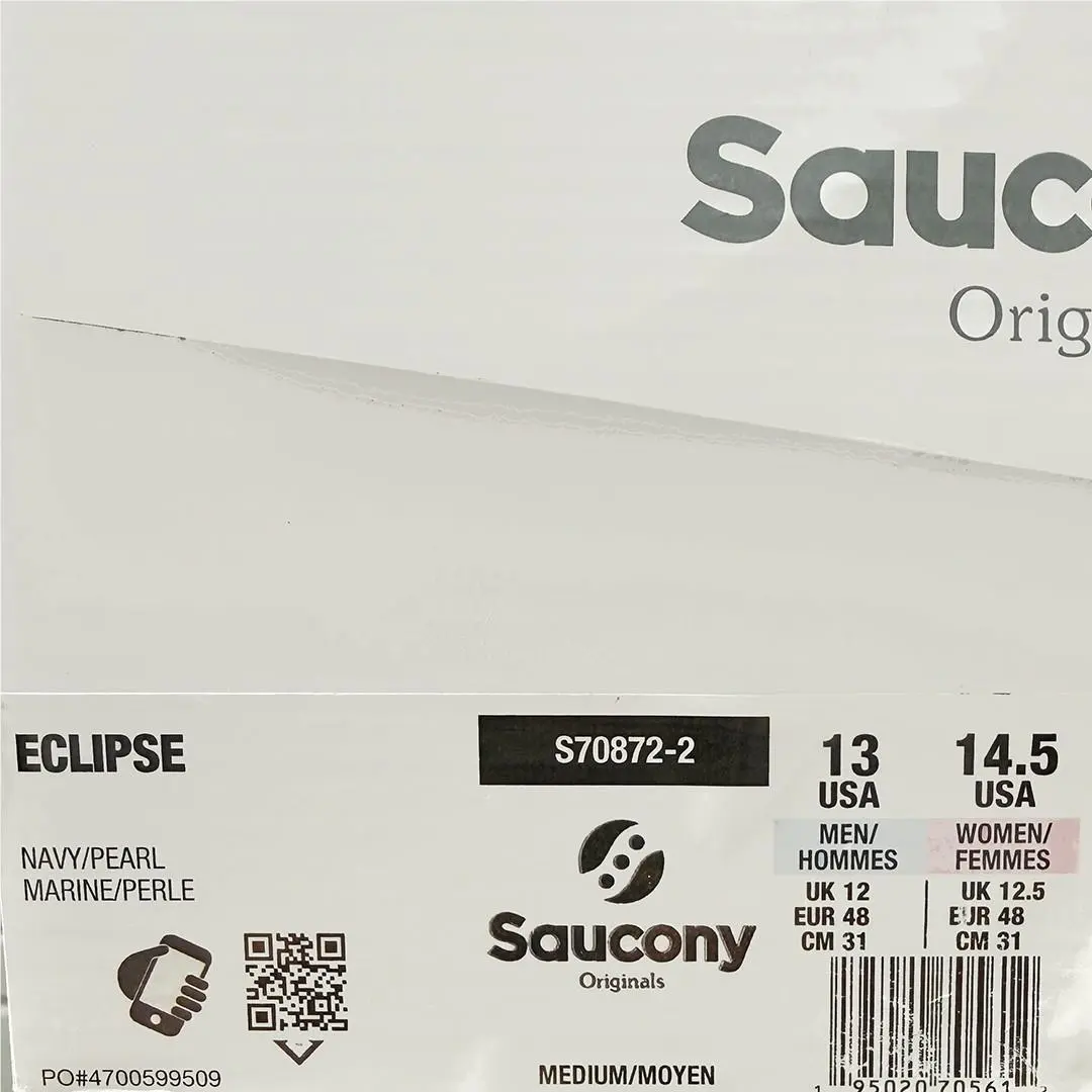 Saucony shoes - Saucony Eclipse - Eclipse - S70872-2 - Navy / Pearl 3