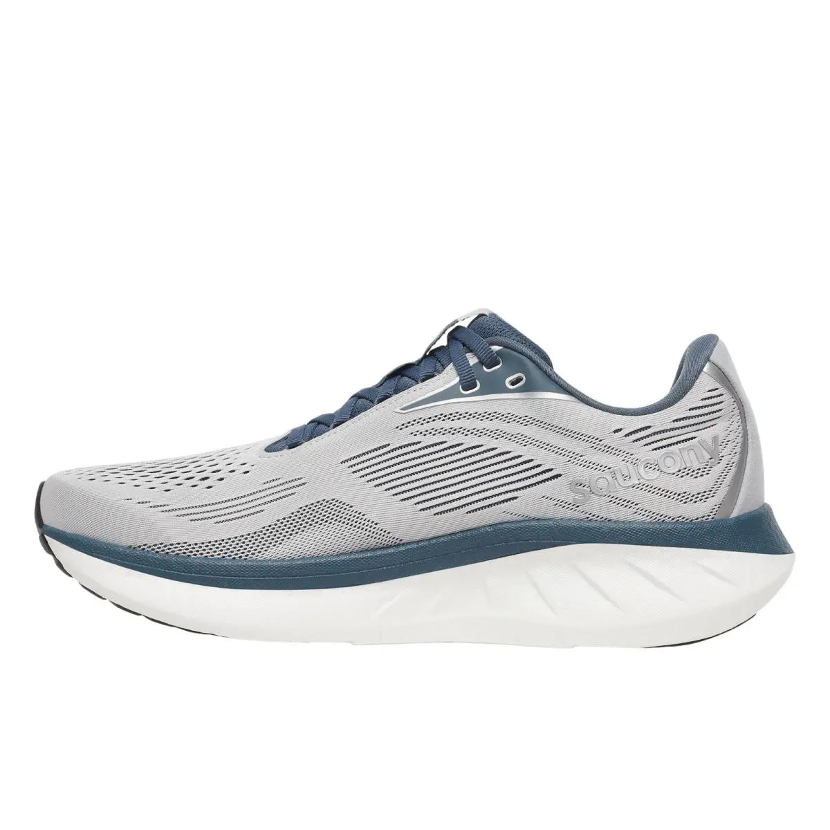 Saucony Men`s Ride 18 Sneaker Cloud/dusk 7