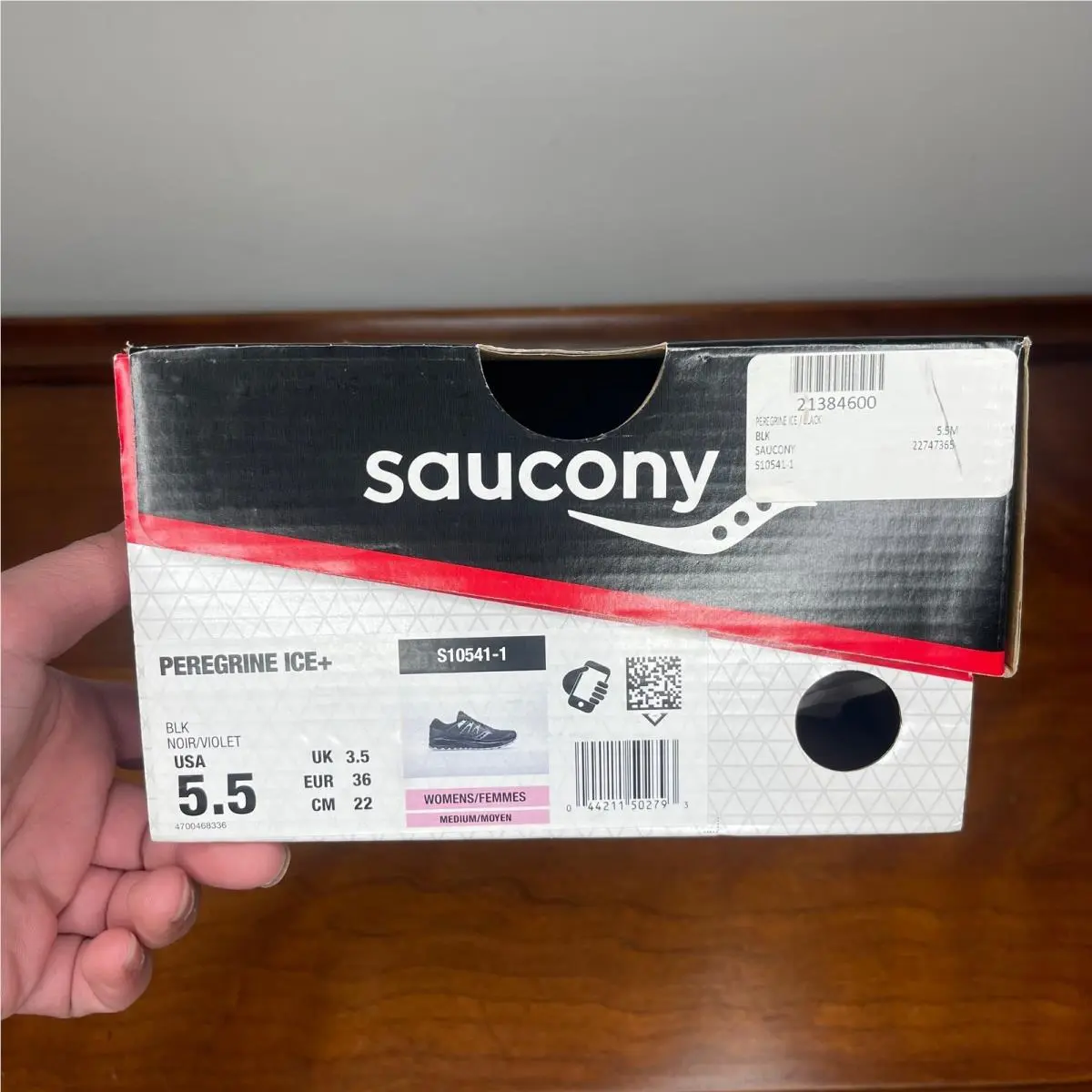 Saucony shoes - Peregrine Ice+ - Peregrine - Black 5