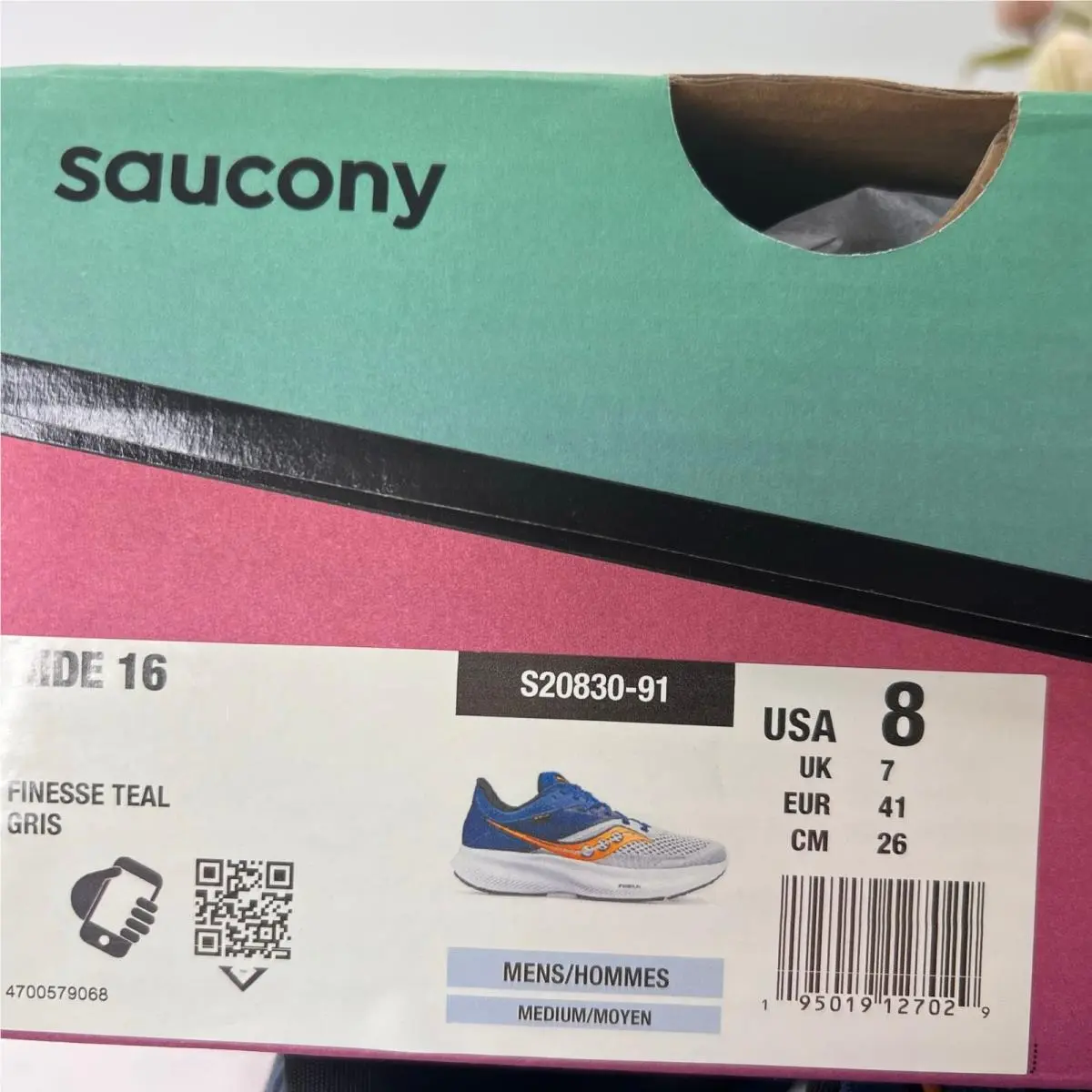 Saucony shoes - Blue 8