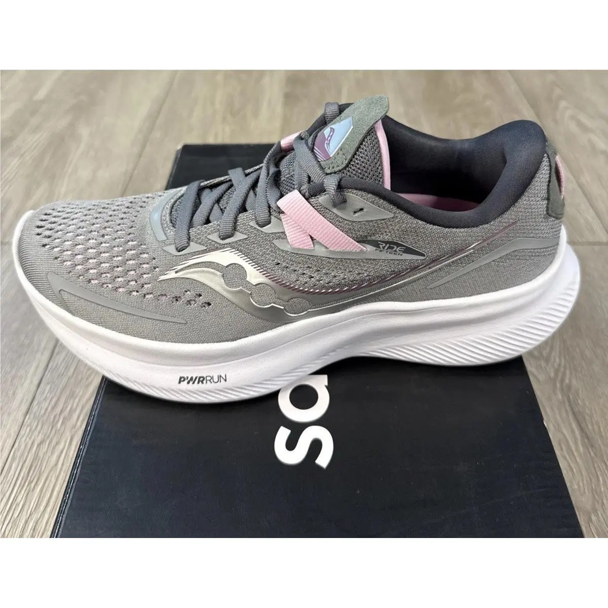 Saucony shoes - Saucony Ride 15 - Ride - S10729-15 - Gray (UPC: 0195017674563) 5