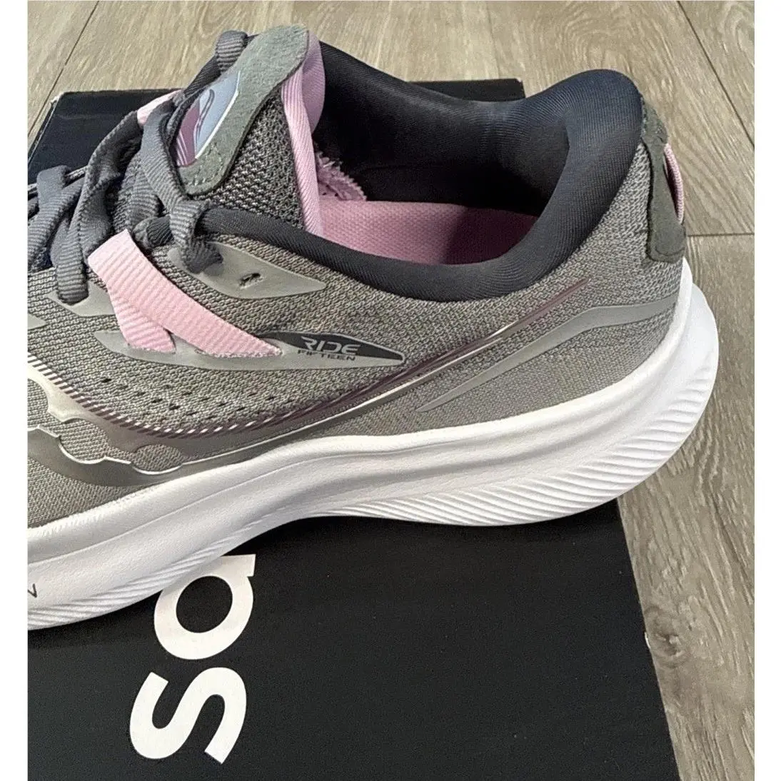 Saucony shoes - Saucony Ride 15 - Ride - S10729-15 - Gray (UPC: 0195017674563) 6