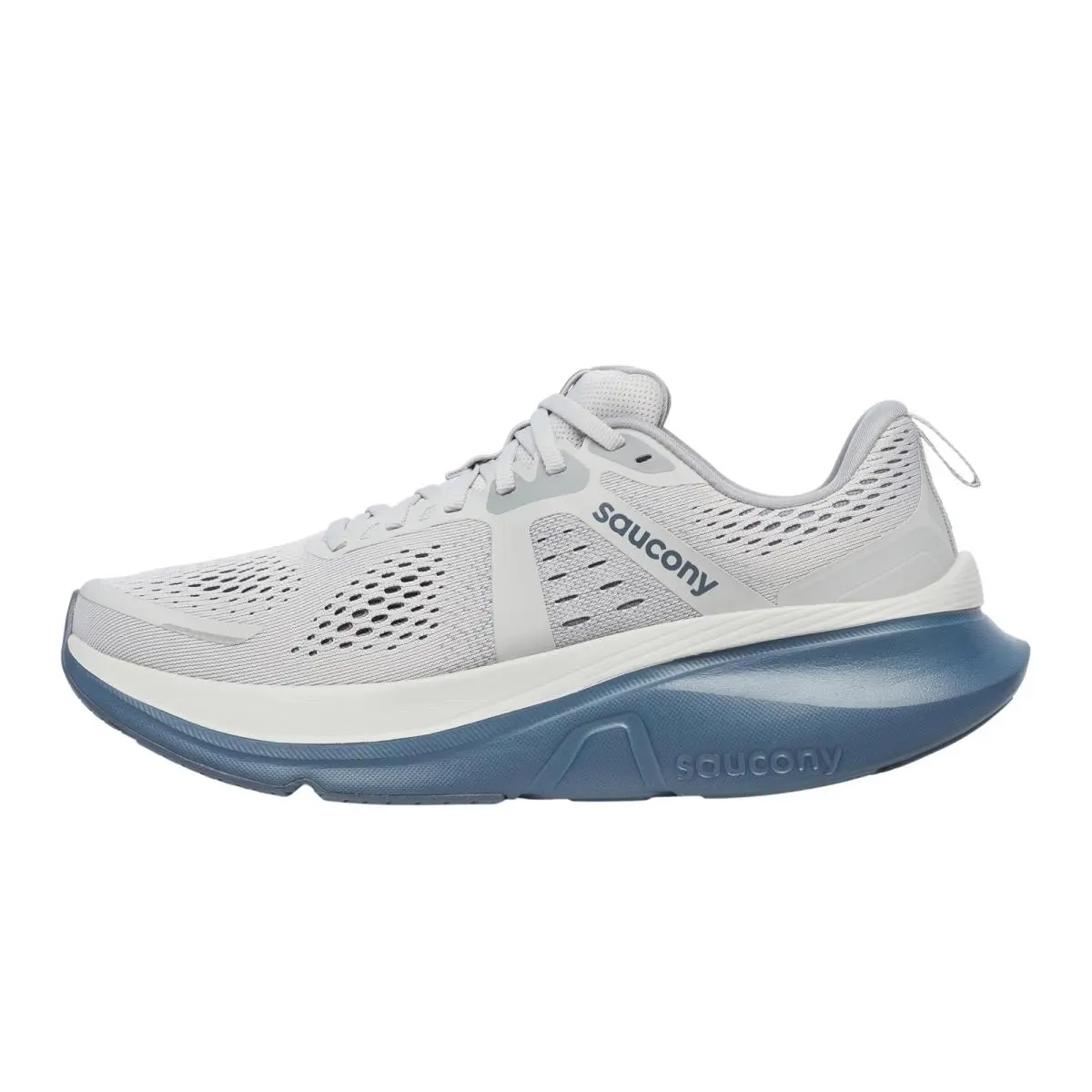 Saucony Men`s Guide 18 Sneaker Fossil/dusk 11.5