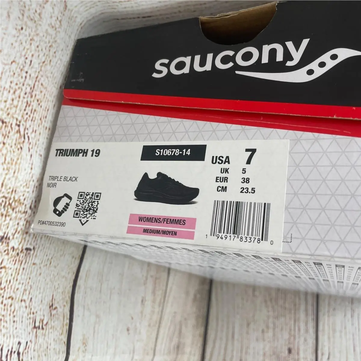 Saucony shoes - Saucony Triumph 19 - Triumph - Black (UPC: 194917833780) 9