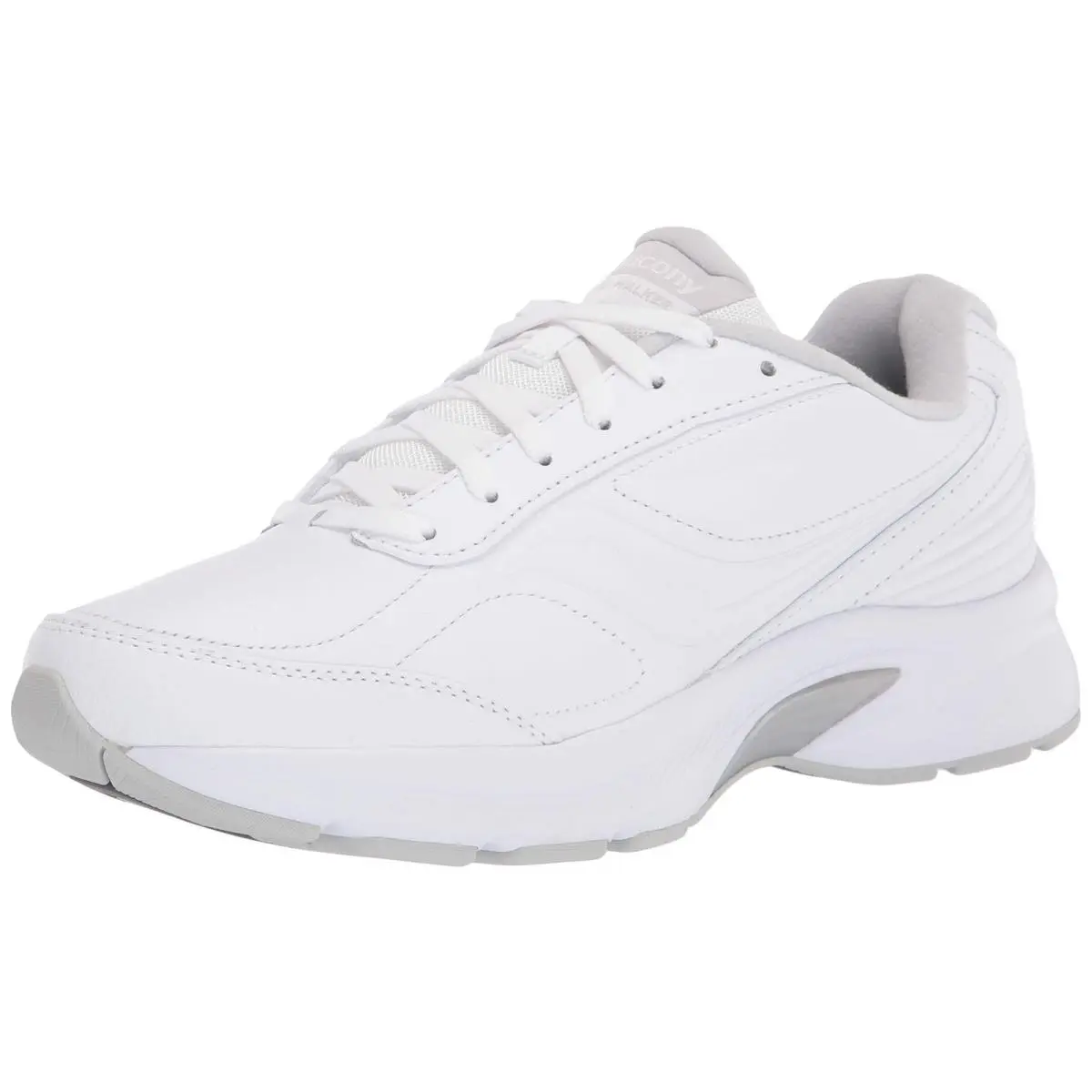 Saucony Men`s Omni Wlk Walking Shoes White 7 - White