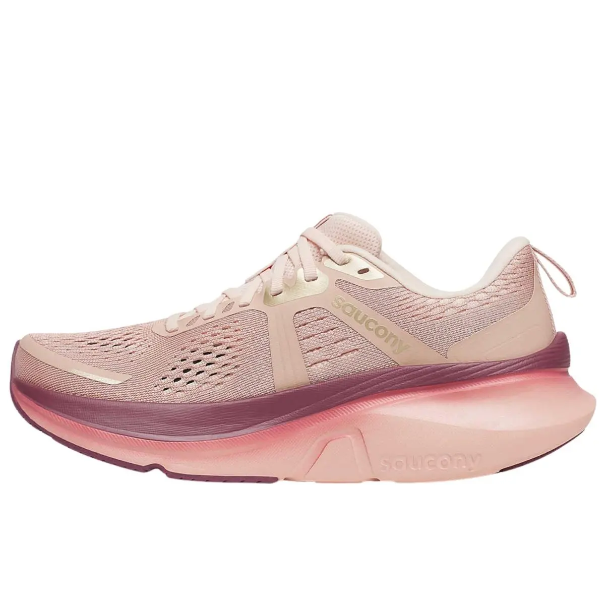 Saucony Women`s Guide 18 Sneaker Cameo/terra 11 - Cameo/Terra