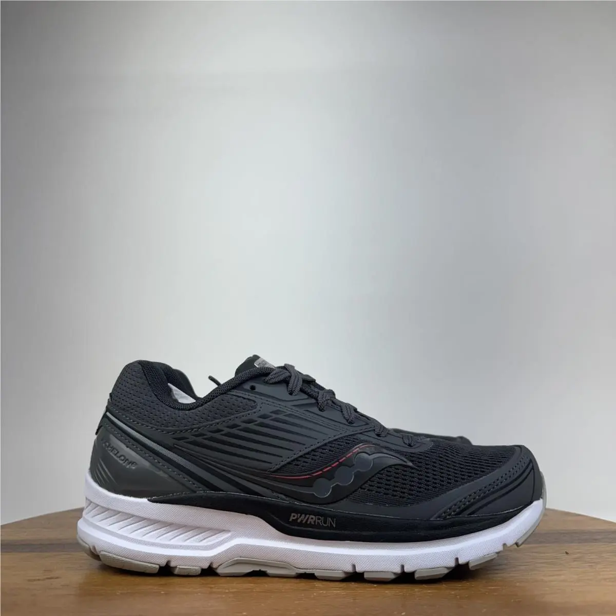 Womens Saucony Echelon 8 Gray Athletic Running Sneakers Shoes Size 6.5 M
