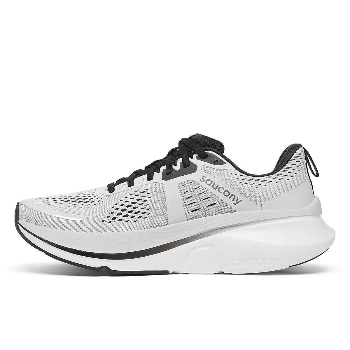 Saucony shoes - Guide 18 - Guide - S20998-160 - Gray Cloud/Black 0