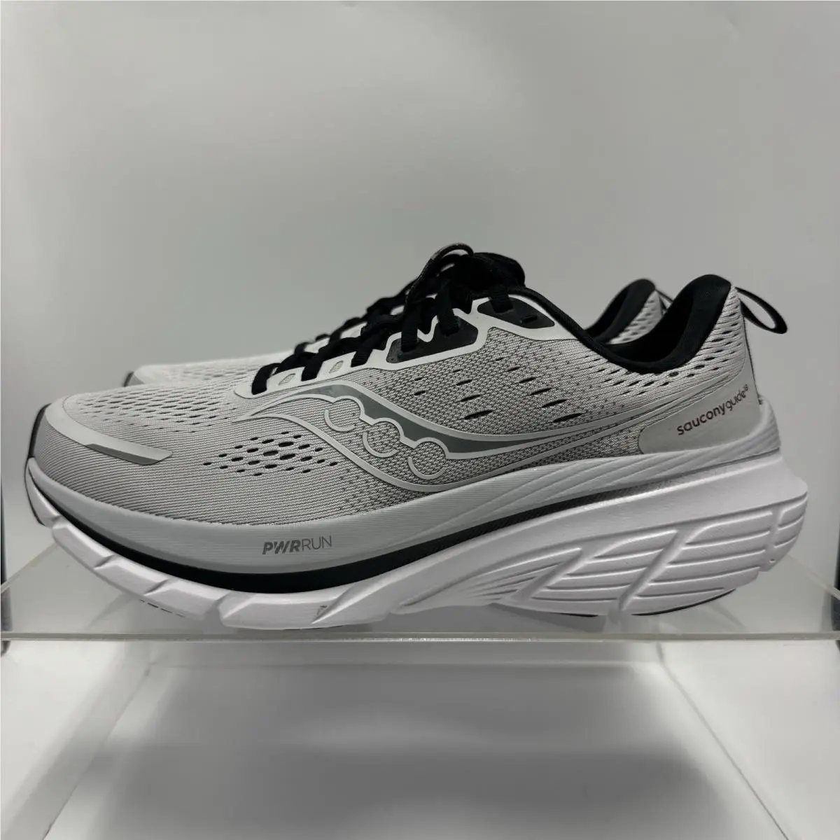 Saucony Guide 18 Cloud/black Grey Running Shoe S20998-160 Men’s Size 8