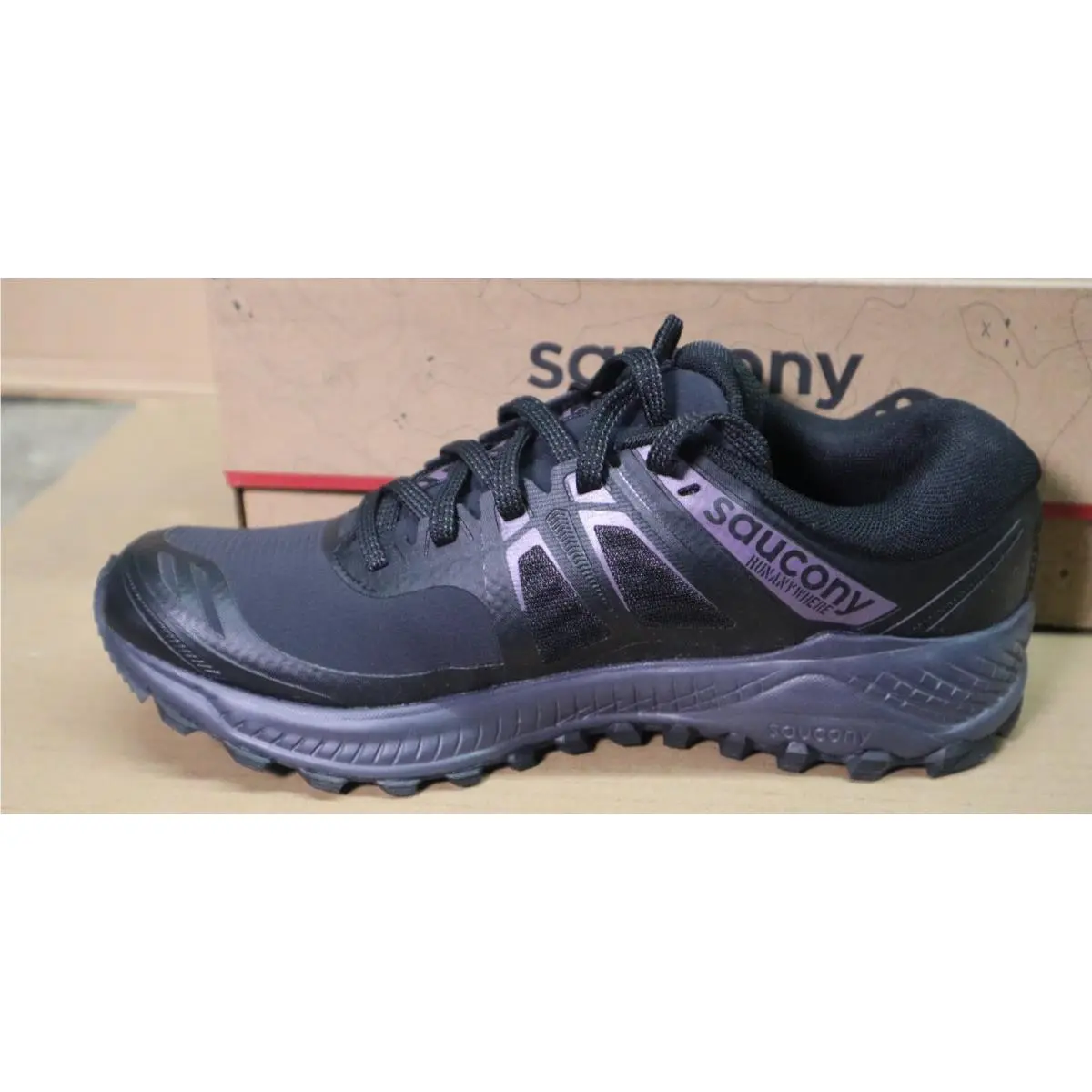 Saucony shoes - Peregrine Ice+ - Peregrine - S10541-2 - Black 3