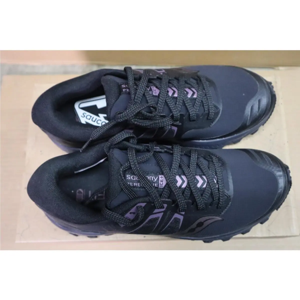 Saucony shoes - Peregrine Ice+ - Peregrine - S10541-2 - Black 9