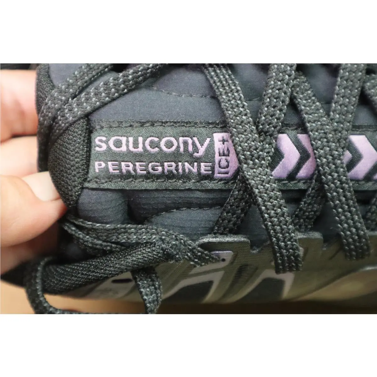 Saucony shoes - Peregrine Ice+ - Peregrine - S10541-2 - Black 2