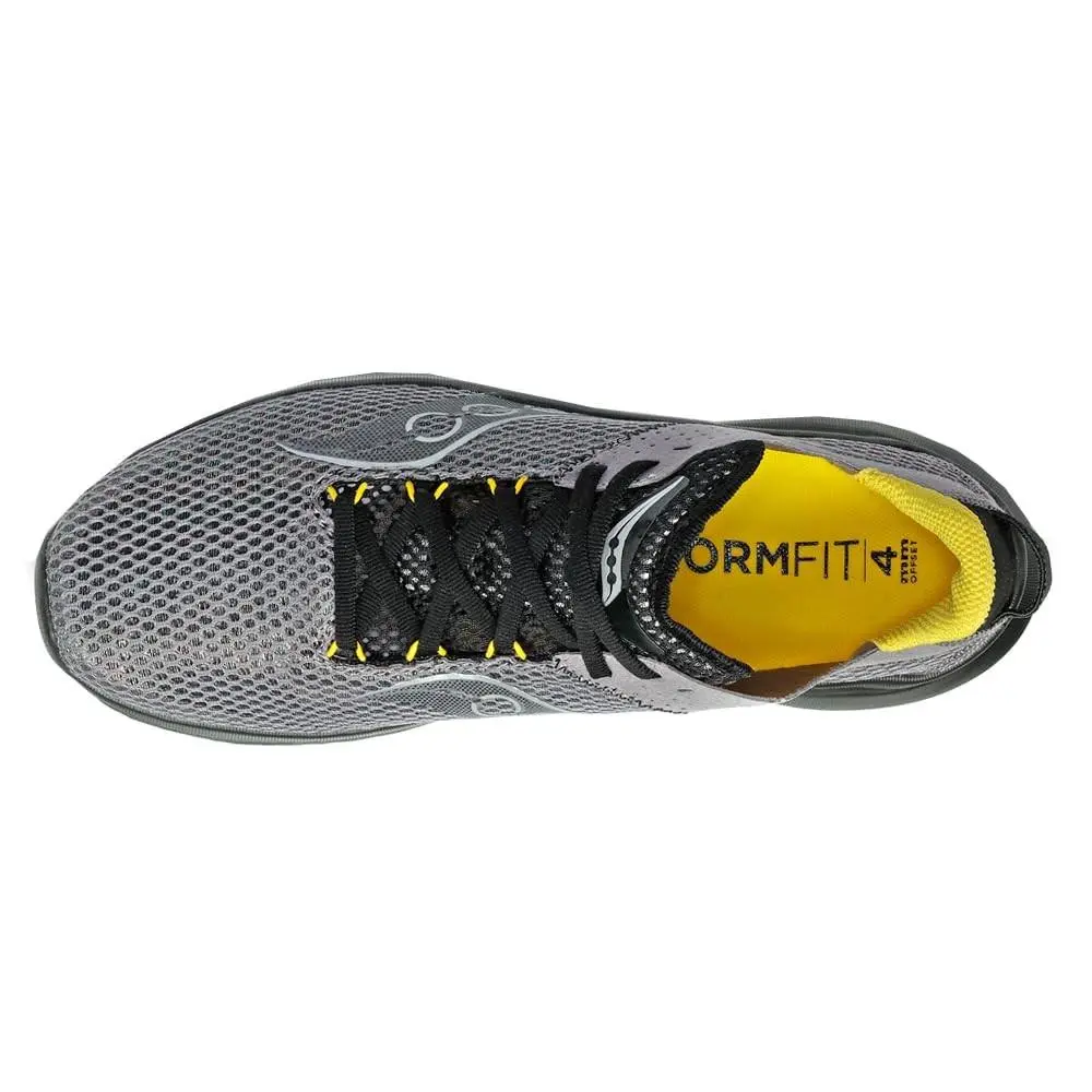 Saucony shoes - Kinvara 14 Sneaker - Kinvara Sneaker - S20823-115 - Gravel/Black (UPC: 195019019058) 2