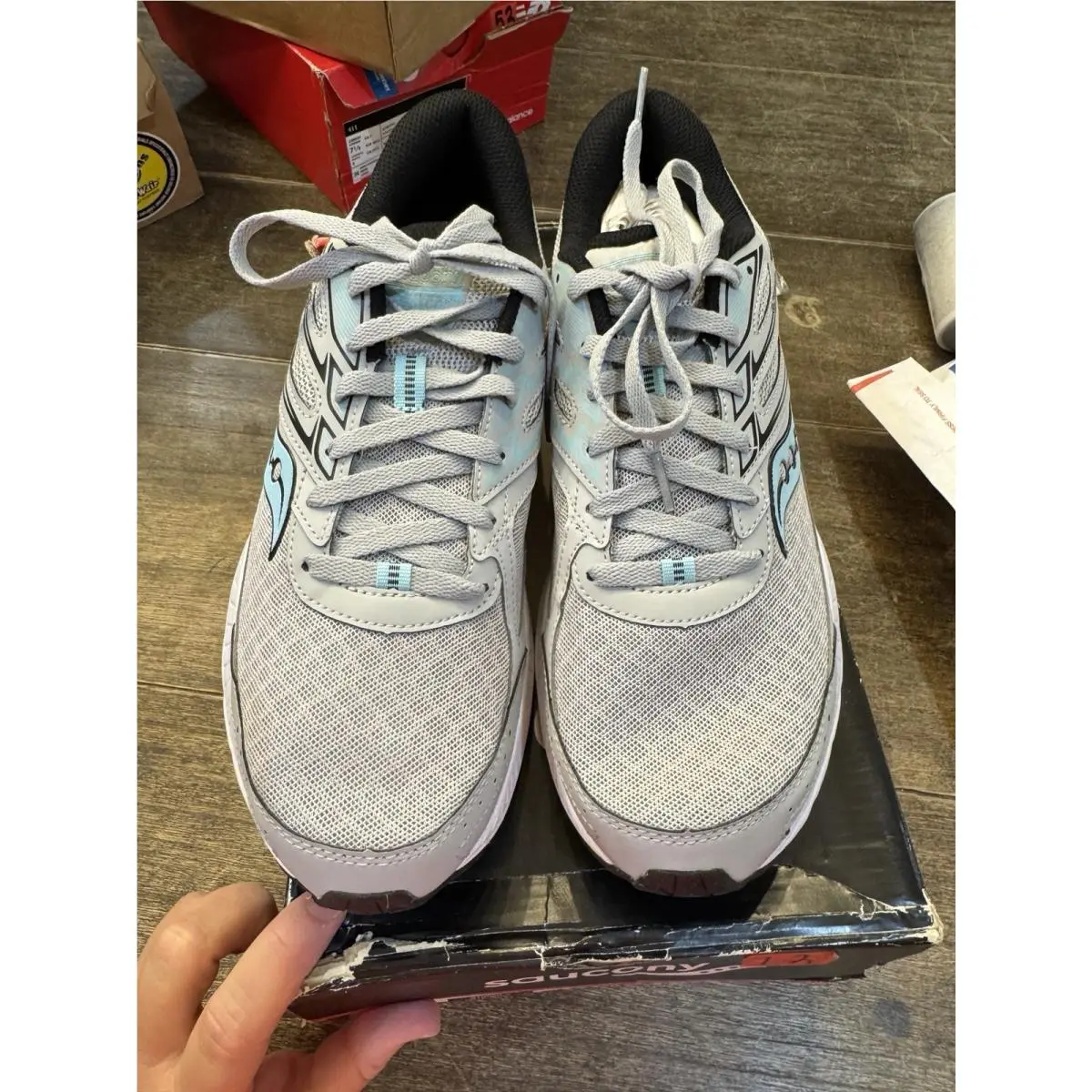 Saucony shoes - Cohesion 13 - Cohesion - S-10559-2 - Light Gray 2