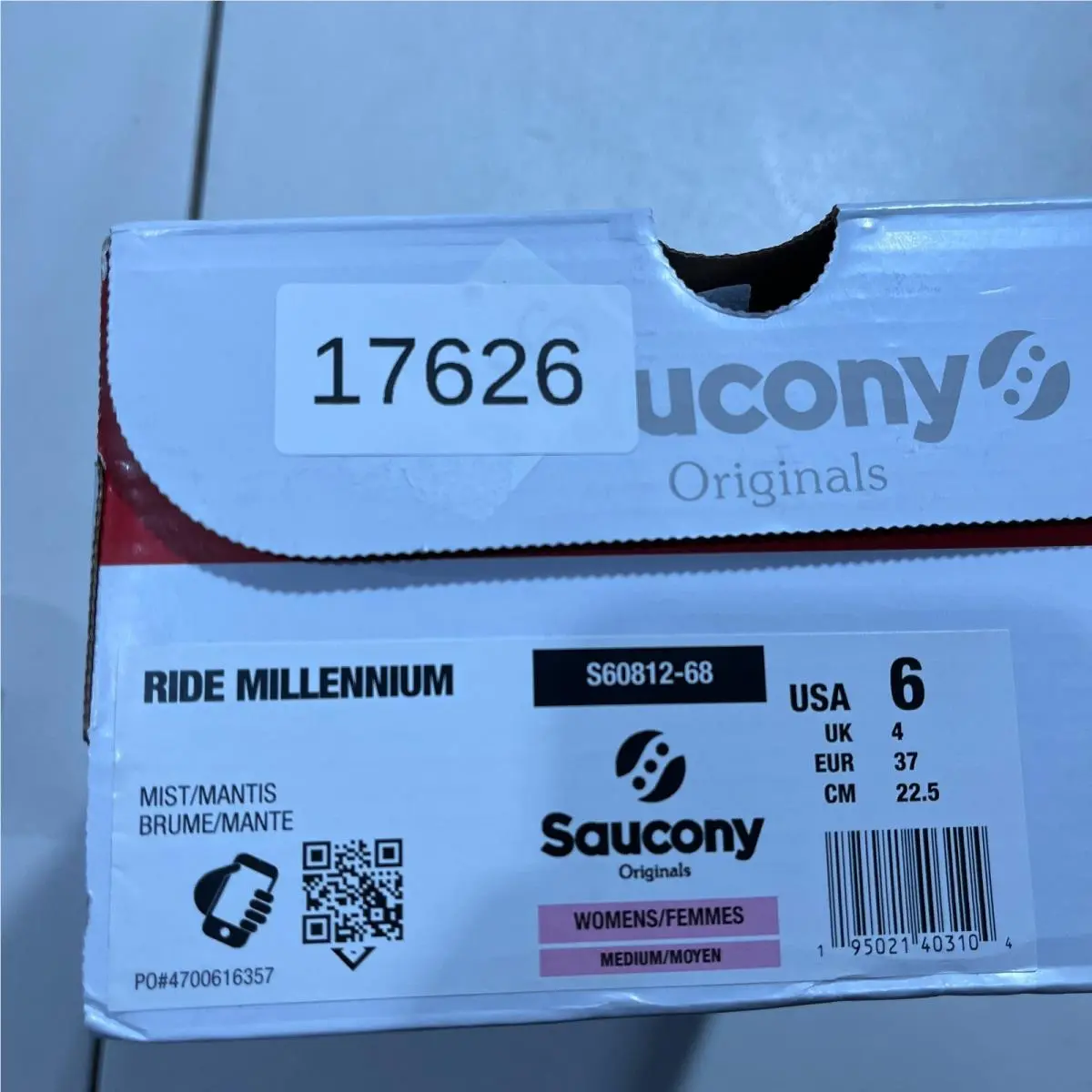 Saucony shoes - Saucony Ride - Ride - S60812-68 - Silver 8