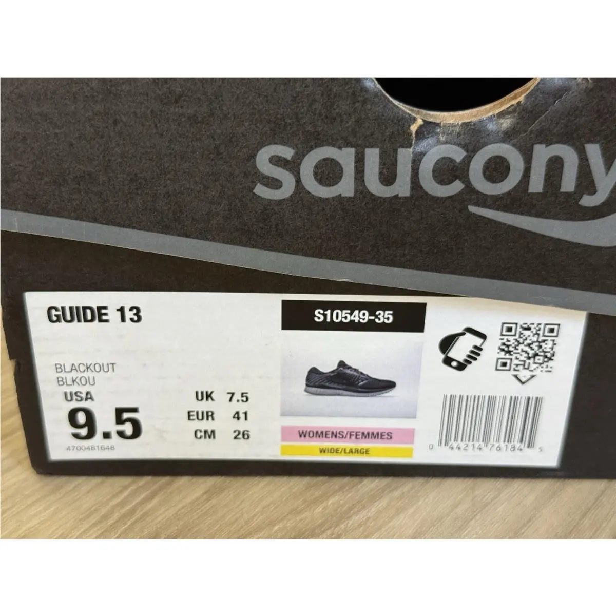 Saucony shoes - Saucony Guide - Guide - S10549-35 - Black (UPC: 0044214761845) 0