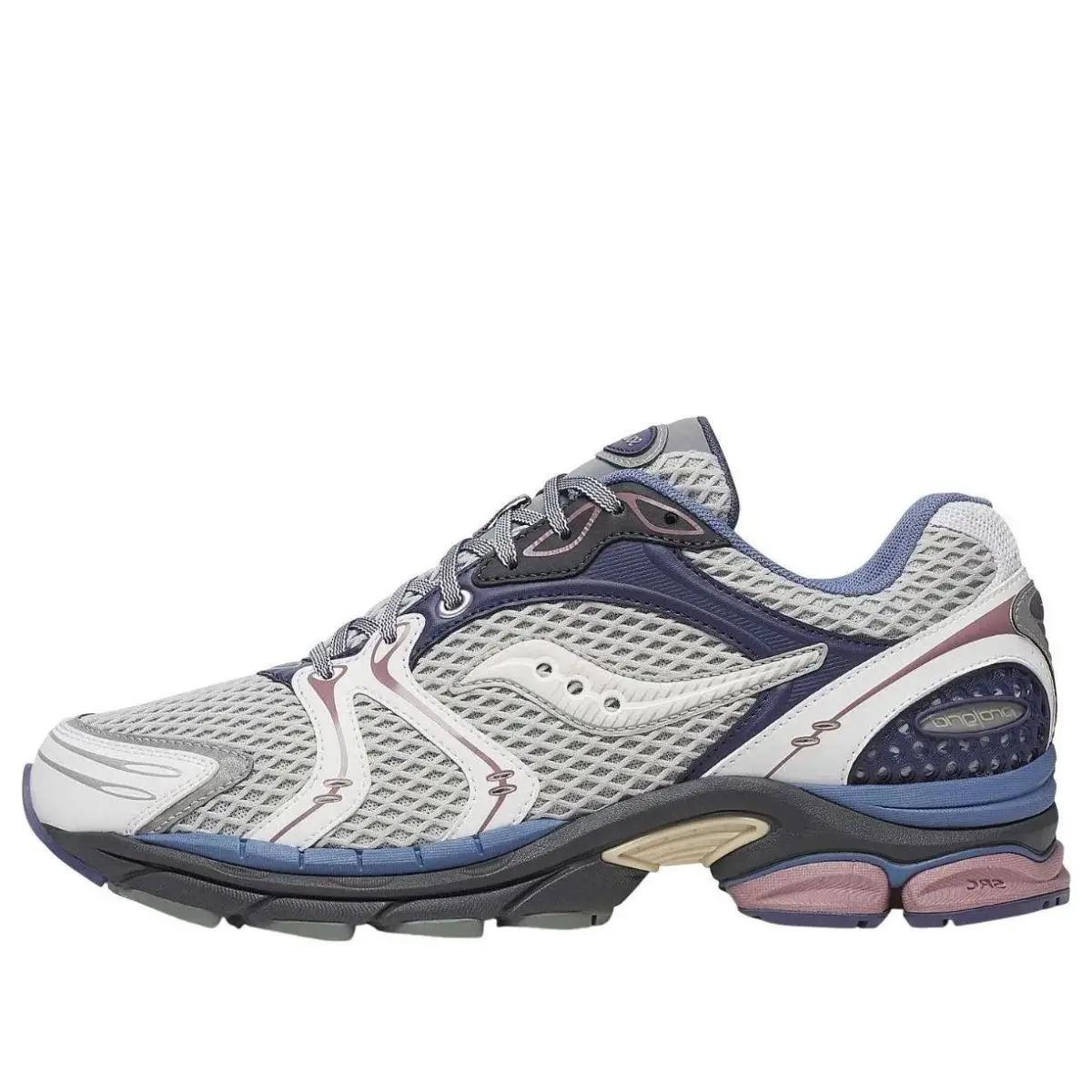 Saucony Progrid Triumph 4 Mens Size 14 Running Shoes White Blue - S70902-3 - White/Blue