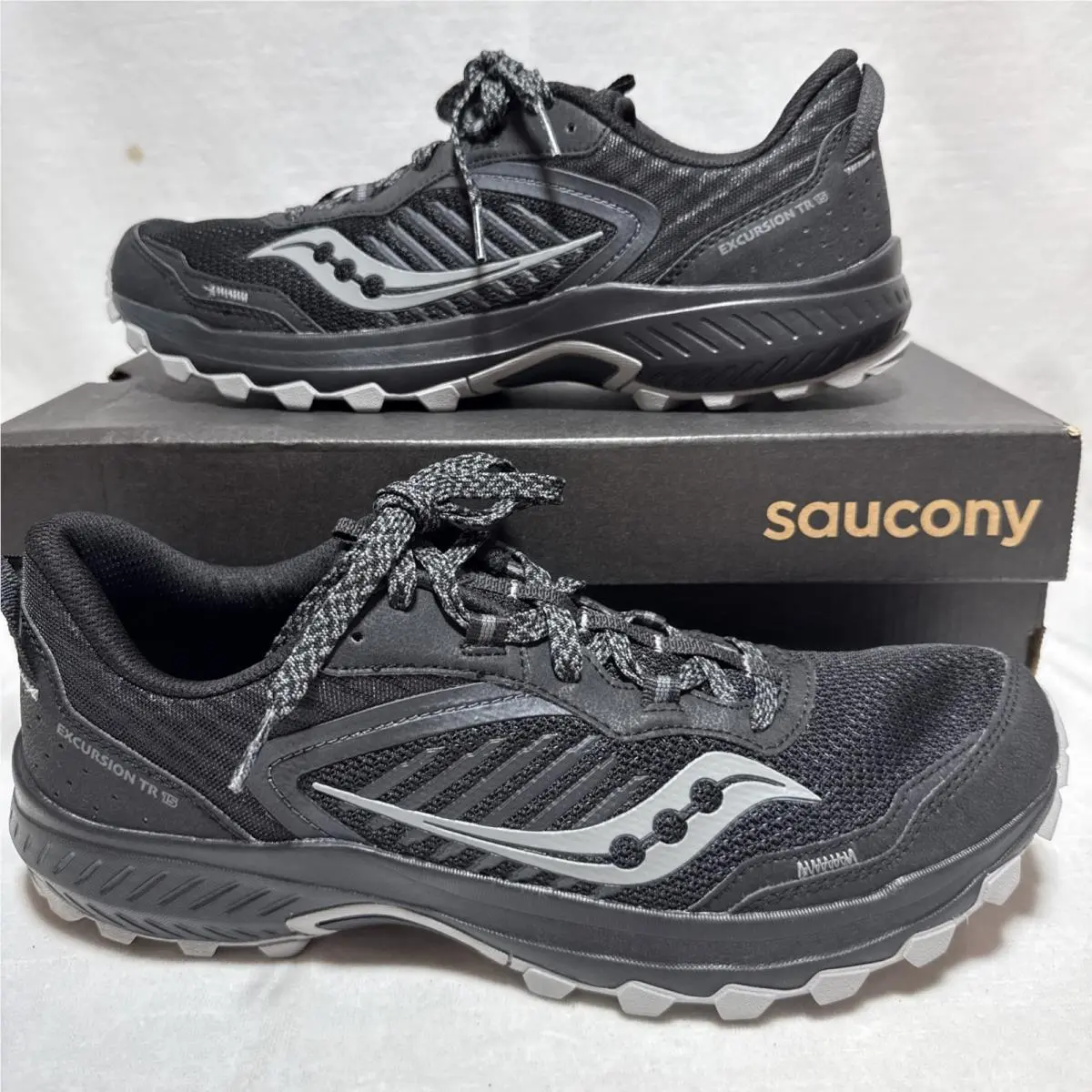 Saucony shoes - Saucony Excursion TR15 - Excursion - Black (UPC: 0194917864739) 0