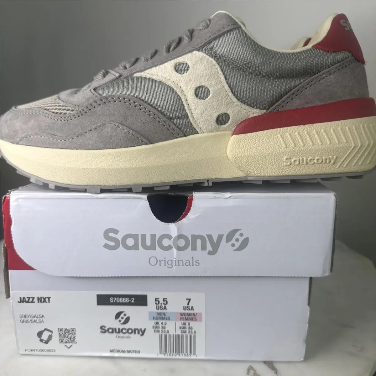 Saucony shoes - Saucony Jazz NXT Premium - Jazz NXT Premium - S70888-2 - Gray 14
