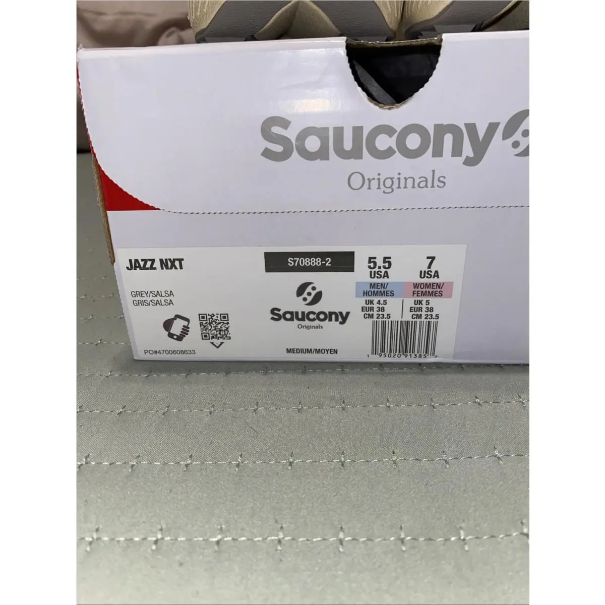 Saucony shoes - Saucony Jazz NXT Premium - Jazz NXT Premium - S70888-2 - Gray 5