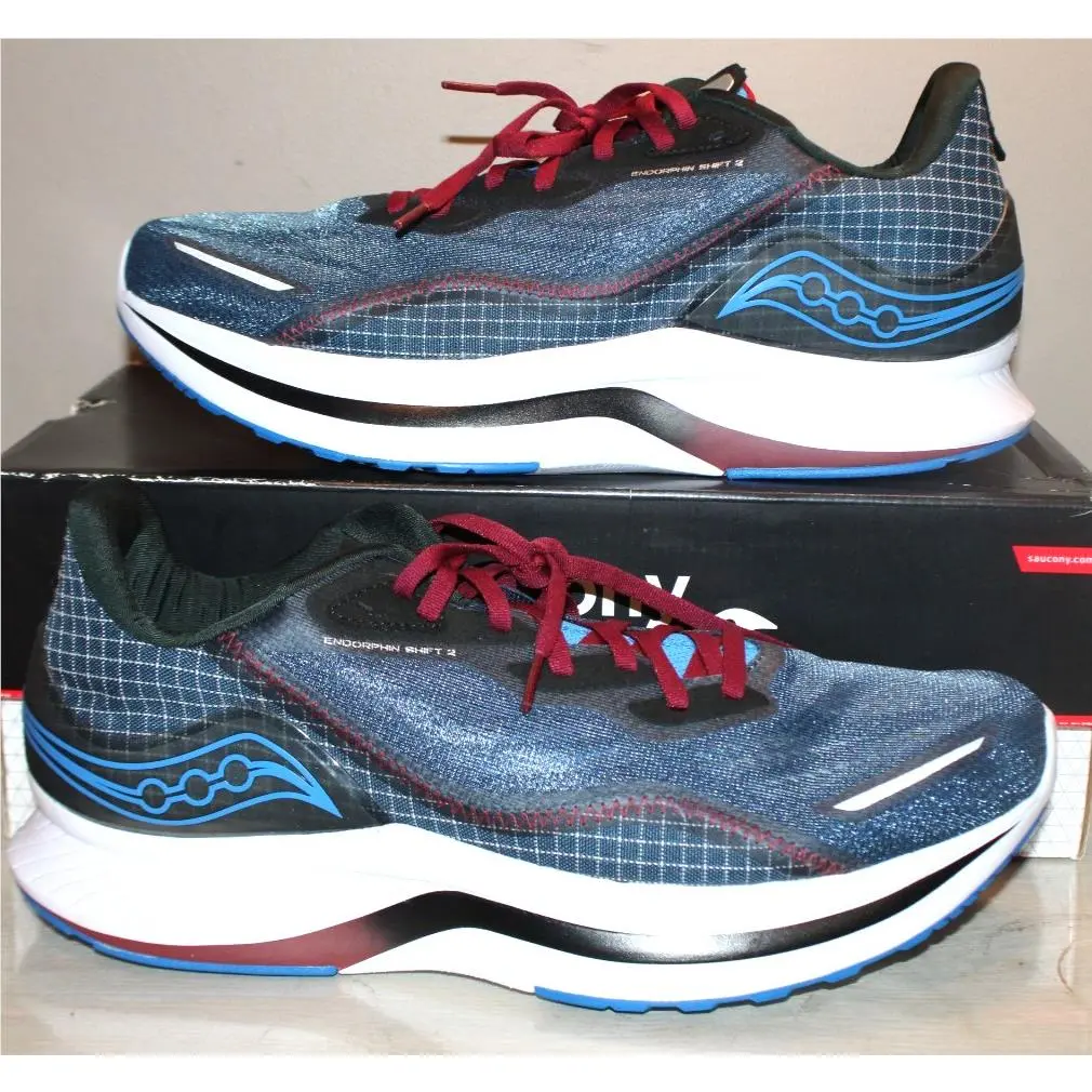 Saucony Endorphin Shift 2 Space/mulberry Sneakers Shoes Men`s Size 12.5