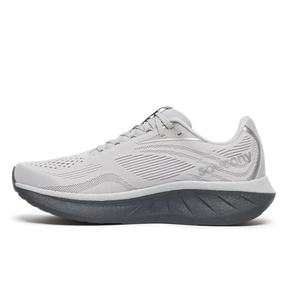 Saucony Men`s Ride 18 Sneaker Cloud/shadow 11
