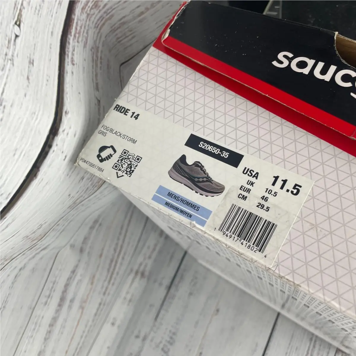 Saucony shoes - Saucony Ride 14 - Ride - Gray (UPC: 194917418024) 9