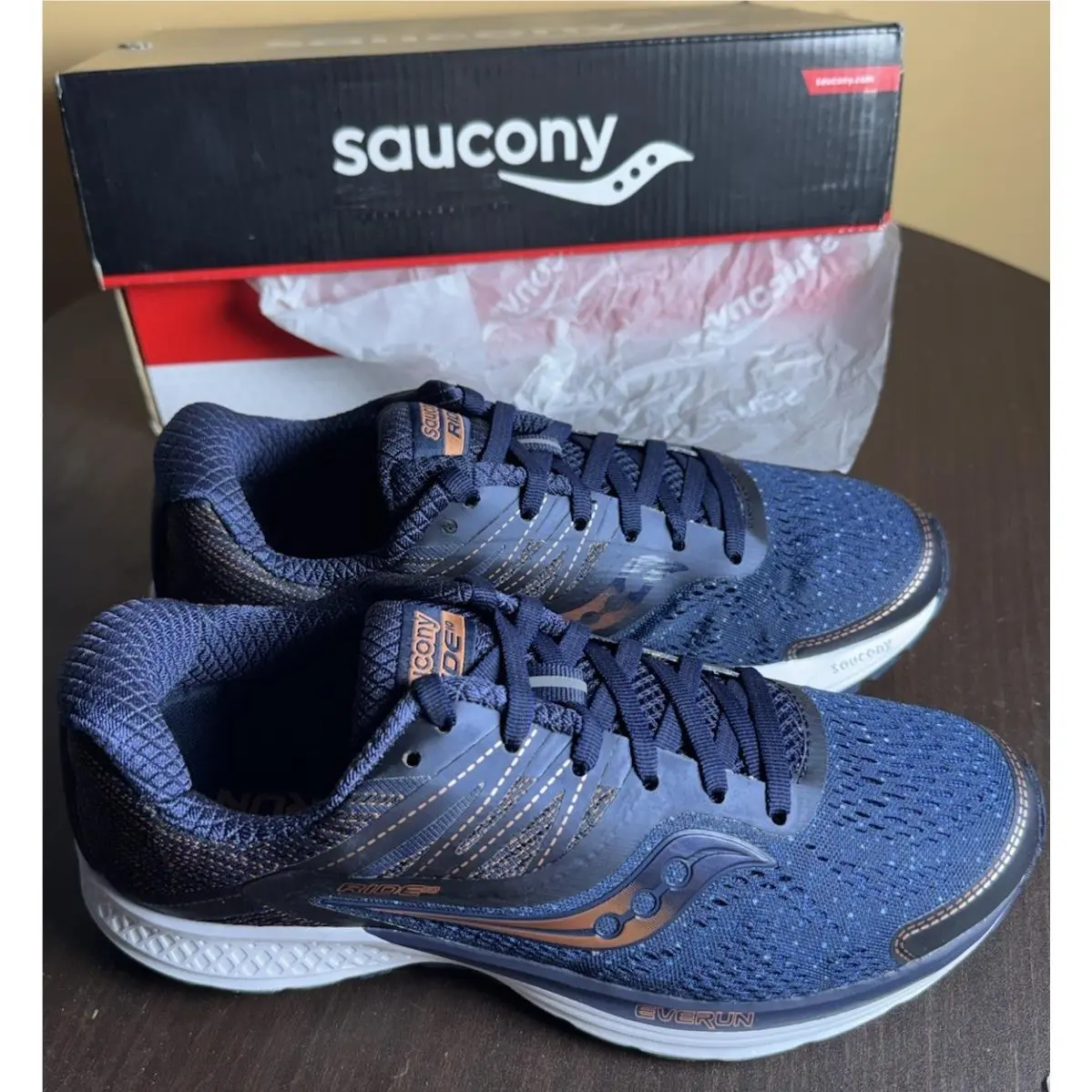 Saucony Ride 10 Low Running Shoes S10373-30 Womens Size 8