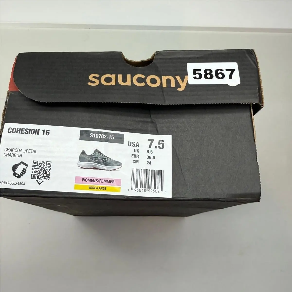 Saucony shoes - Saucony Cohesion 16 - Cohesion - Gray 6